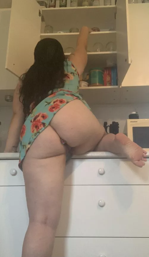 Please stop putting the things I need on the top shel[f]