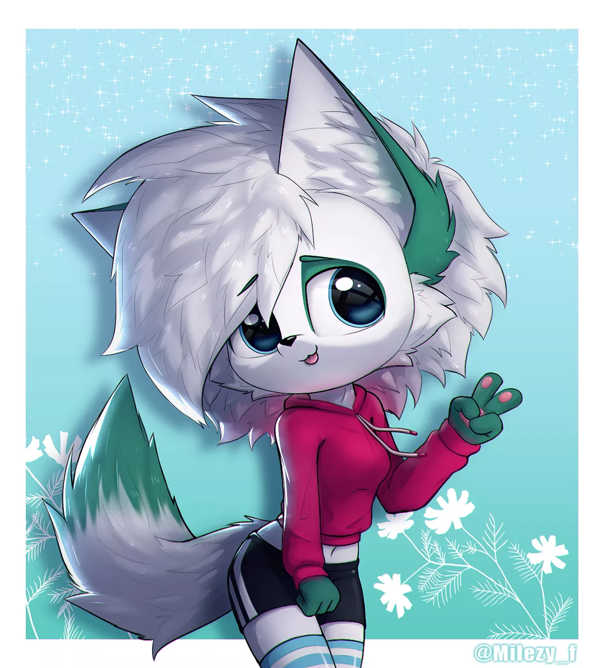 woofie >w< // comm fur @jesscole125 by @Milezy_f on twitter :3