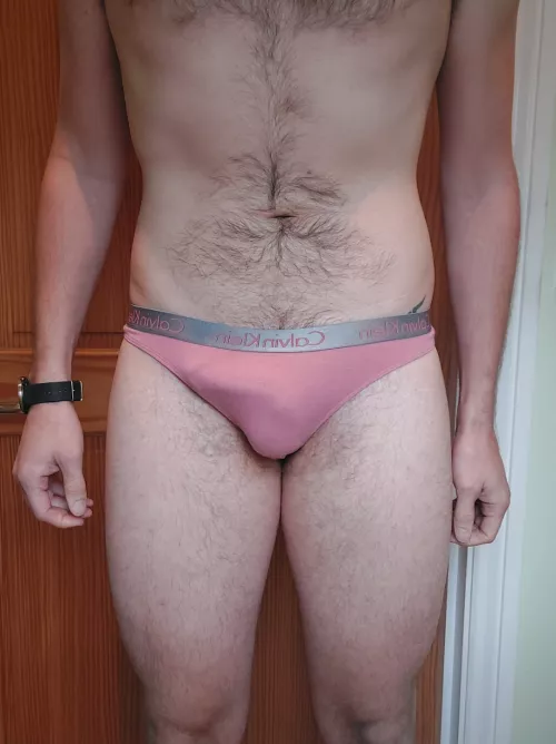 working from home today so thought I'd do it in a thong