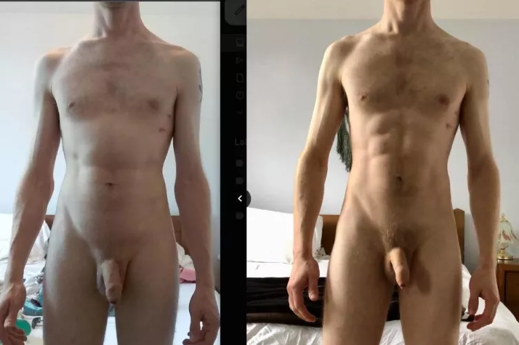 33-5’10”-135lbs exercise accountability week 1 vs 12