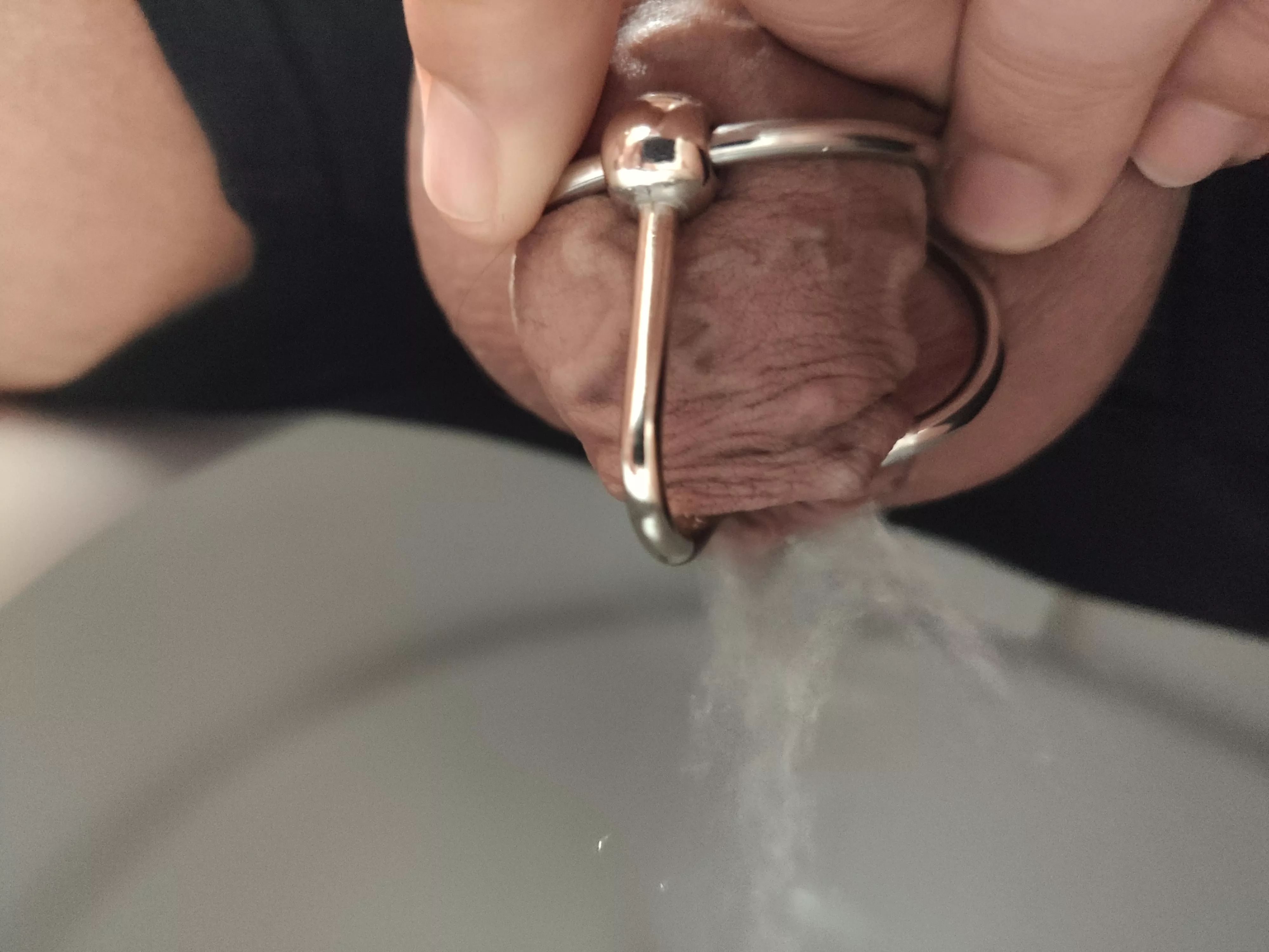 a little piss...