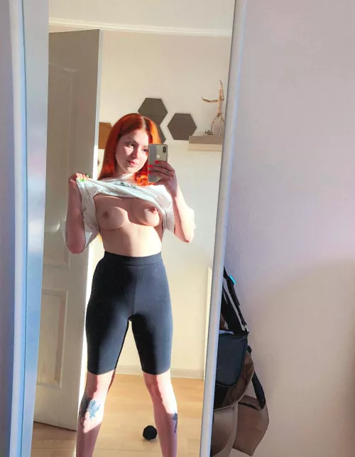 Do you think you would fuck me if I showed you my boobs?