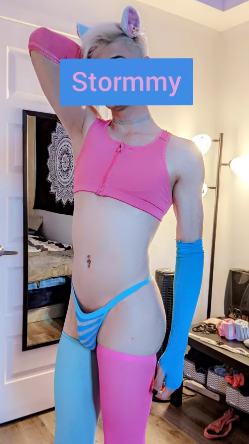 femboys just can’t say no to a cute and girly outfit