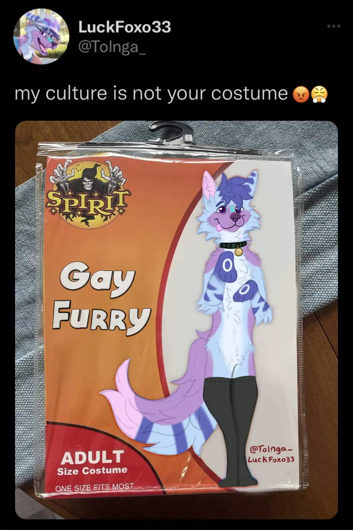 My culture not your costume 😡😤 (my art @Tolnga_)