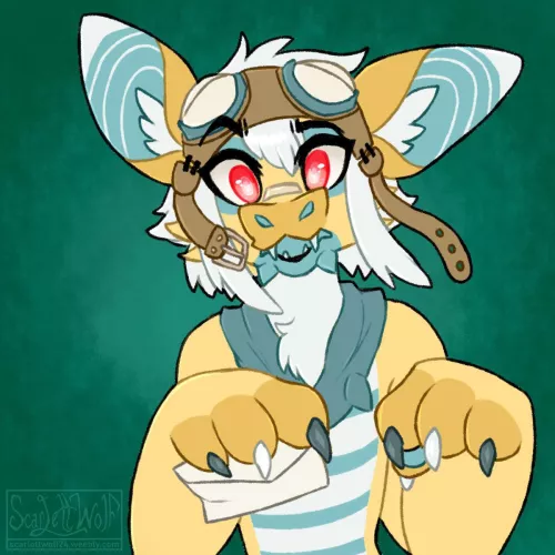 💌Oh no! Looks like they delivered the letter to the wrong house! (@ScarlettWolf24)