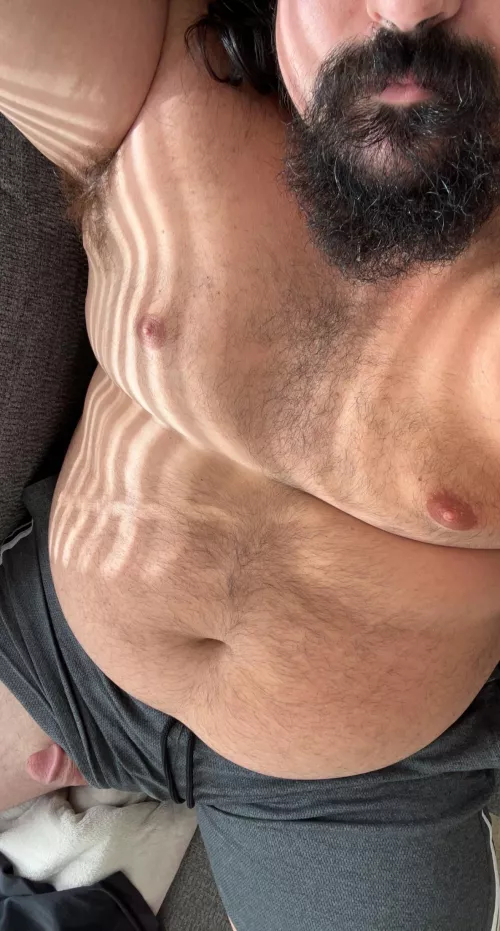 Saturday sun on the couch