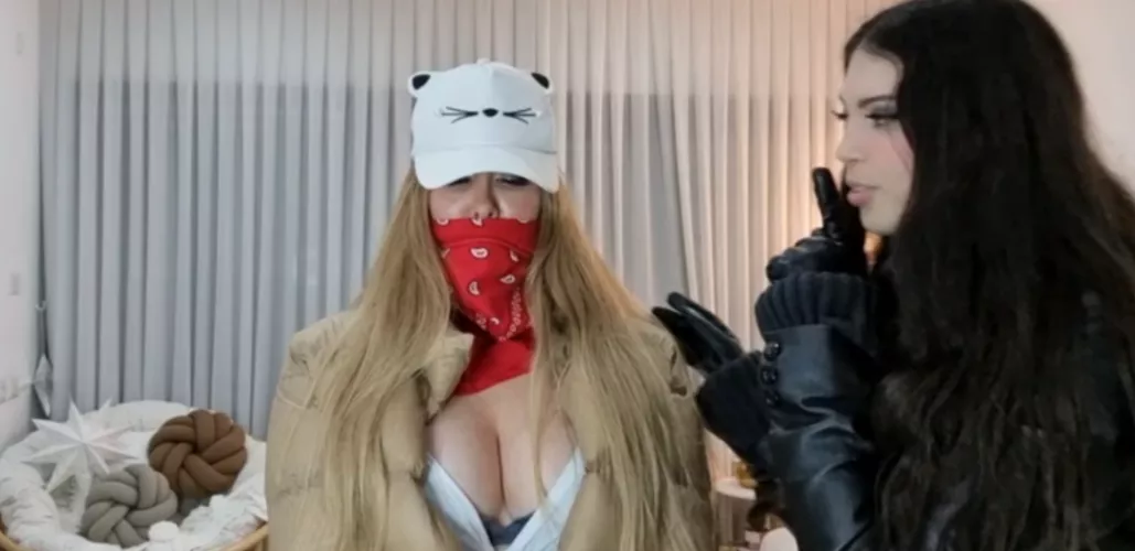 sexy girl being kidnapped (original video on my YouTube)