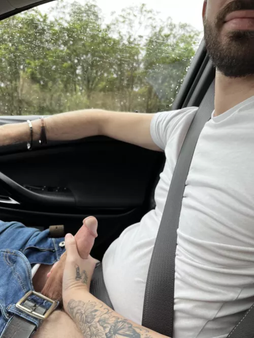 She loves playing with my BWC in the car 😏