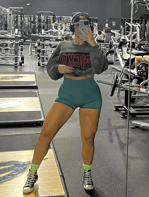 These shorts are getting to be a little too tight