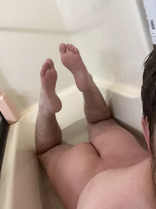 Wanna join me in the bath?