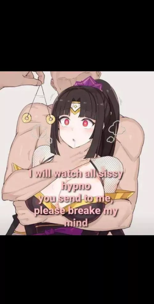 Will watch any hypno sent! I never watch hypno vids but i lost a bet and sorta have been hypnotized to watch anyone sent… have fun i suppose.