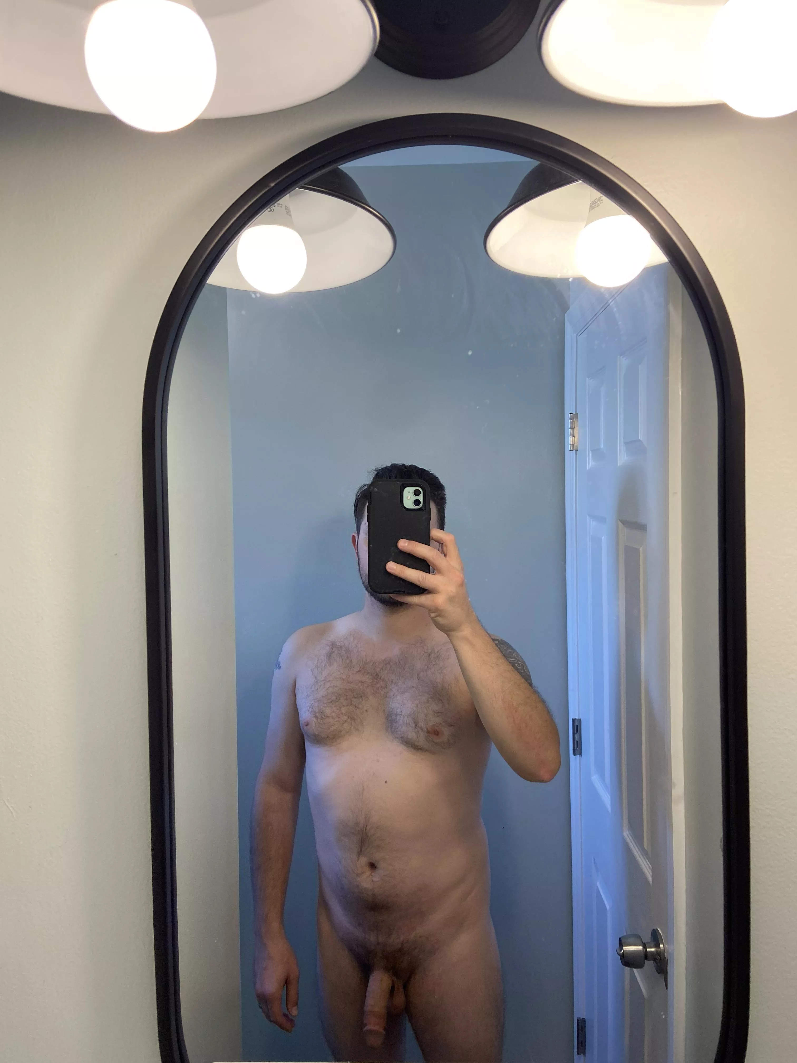 38 M 145 5’5”. Honest rating please. Another sub took this down so I’m trying here. I’m self conscious about my body. 38 M 145 5’5”. Honest rating please. Another sub took this down so I’m trying here. I’m self conscious about my body.