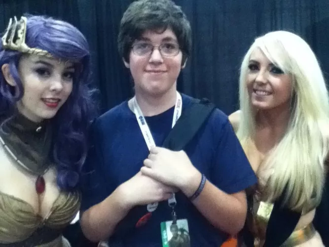 8 yeras gao today, m 21 now was 13 in the picture