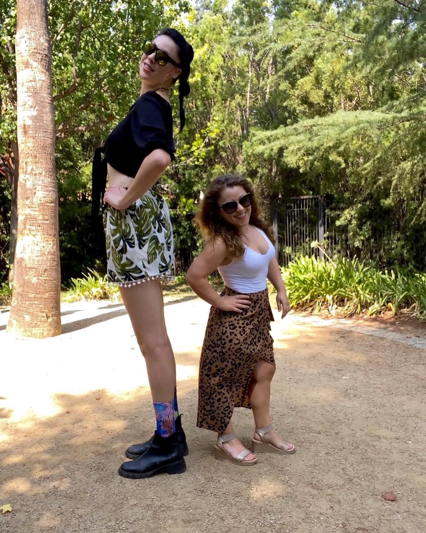 about half as tall