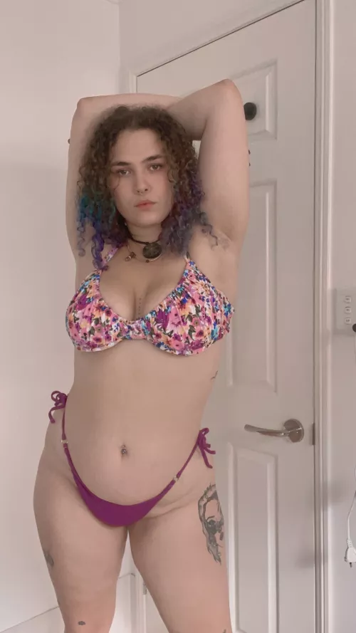 Love turning a few heads down at the hot tub.