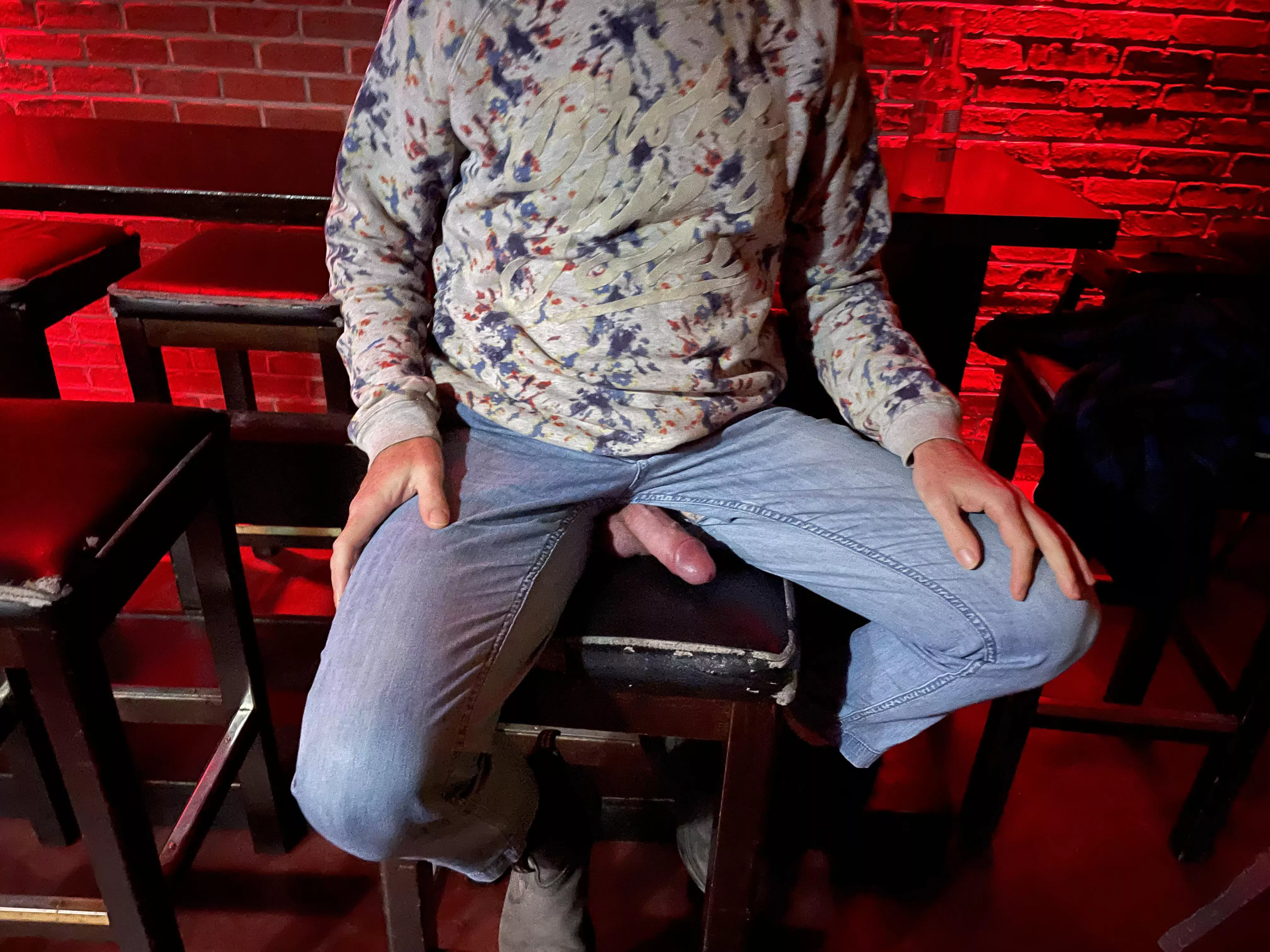 Public dick slip