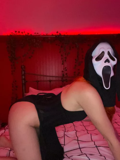 Sexy ghost face on my only fans. 30% off this month!