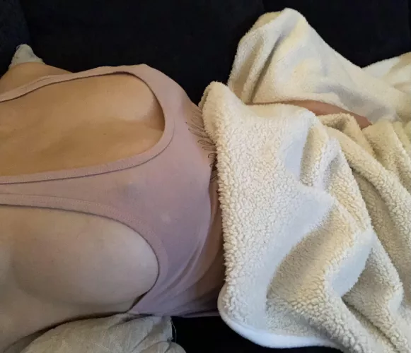 Side of the tit to ya