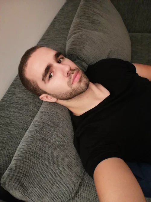 The couch is quite comfortable wanna try it out?