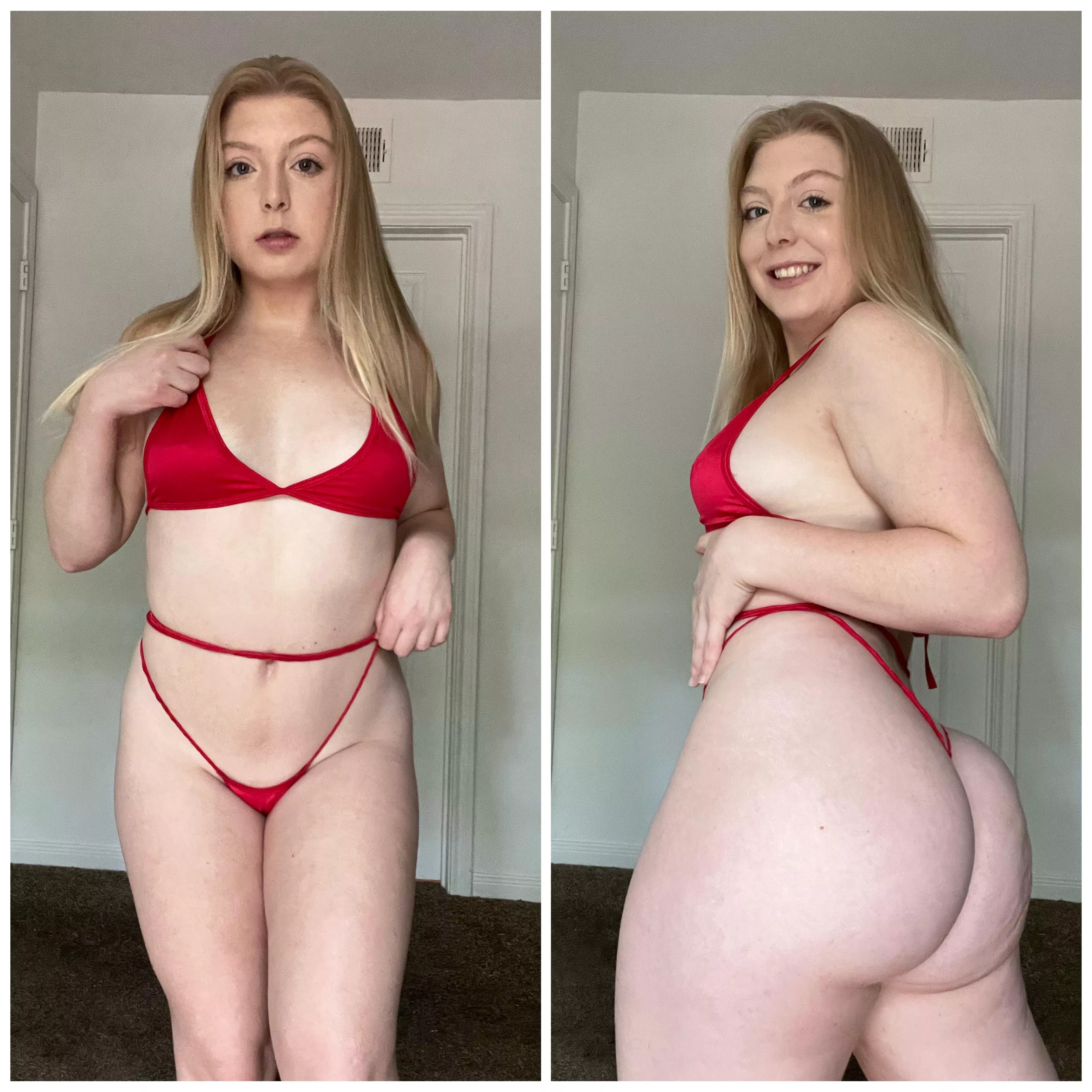 Were you surprised by my thick ass when I turned around? [STBA]
