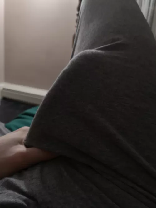 You can see the head and everything