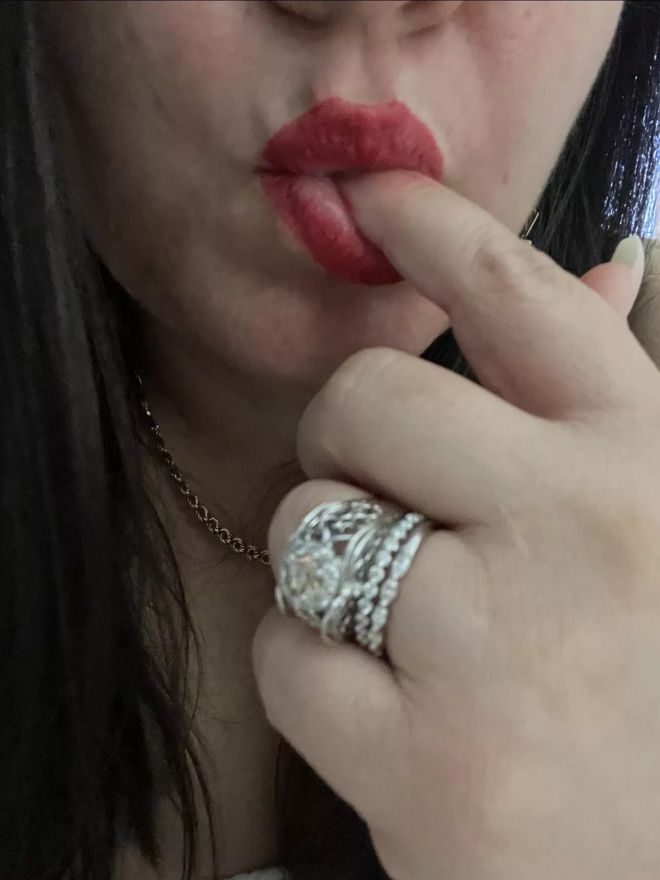 Hubby just left 💋