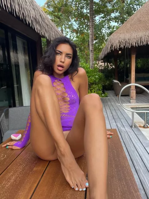 I waited for you. You and your dck. I want to stick it in and moan