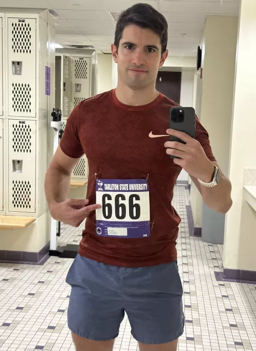 Made a deal with the devil, came in first in my division at a local 5K!