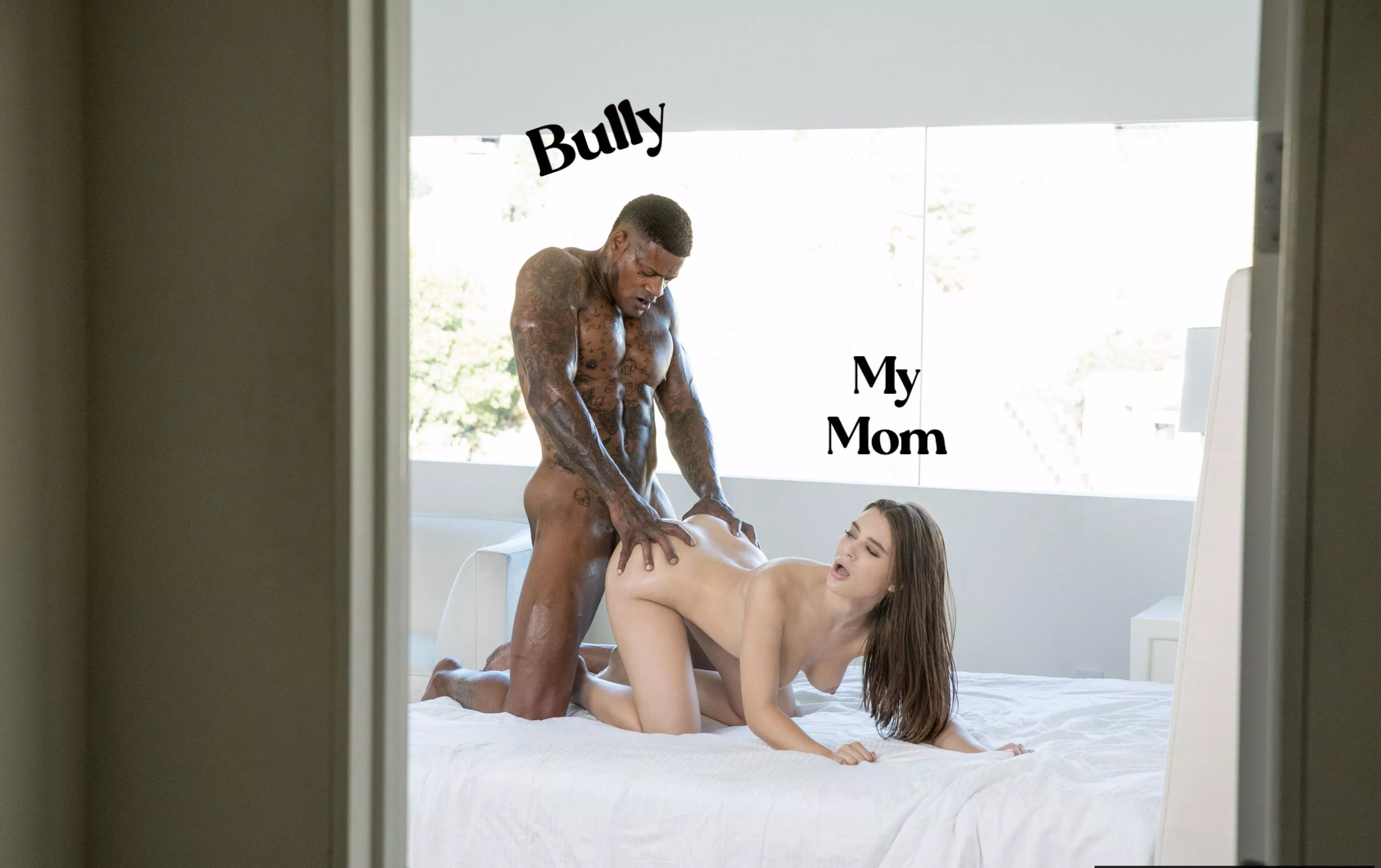My milf mom doesn’t even realize that she’s being stretched out by my black bully. She just wanted to get drilled by a thick BBC My milf mom doesn’t even realize that she’s being stretched out by my black bully. She just wanted to get drilled by a thick BBC