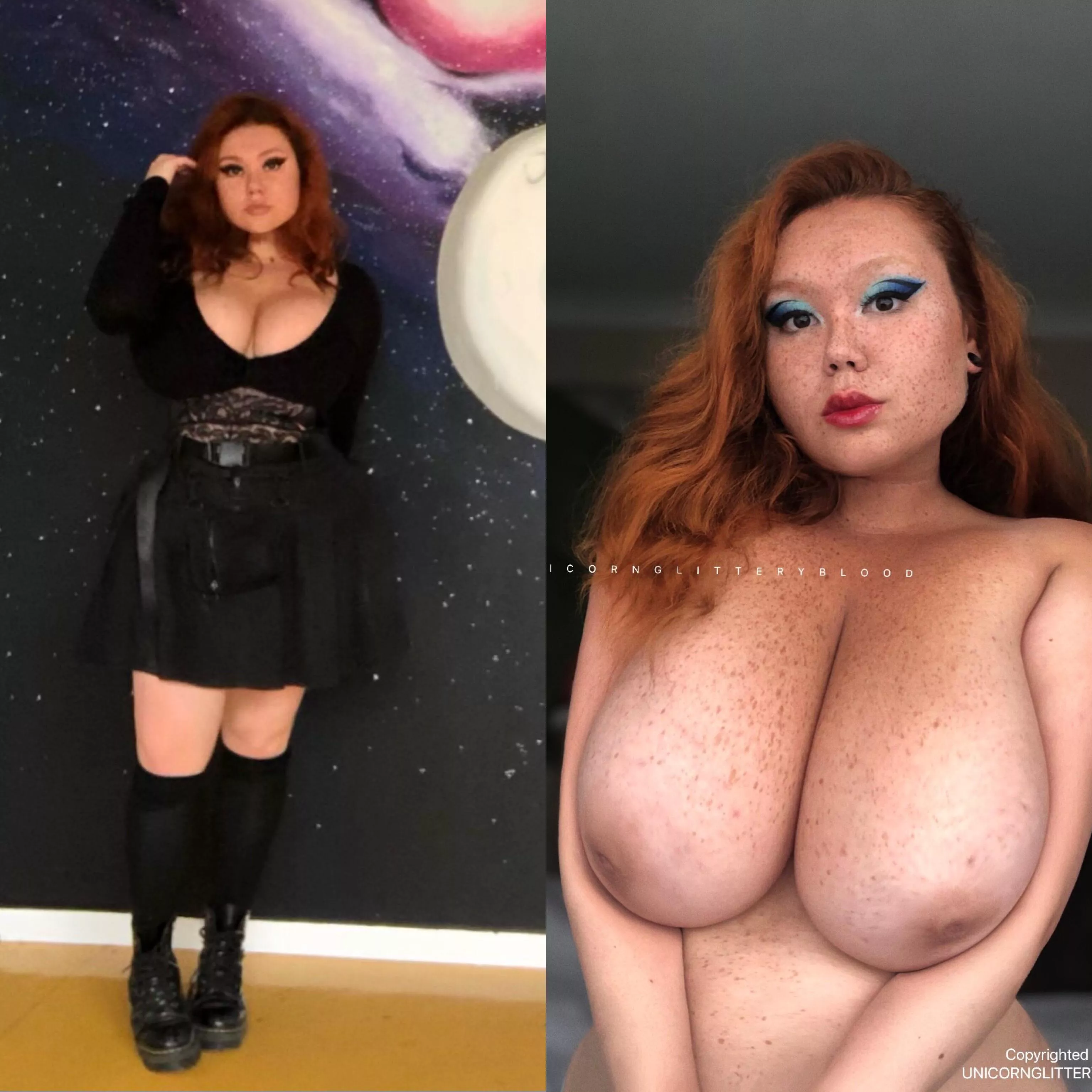 [OC] what people see irl vs what Reddit sees! which do you prefer?