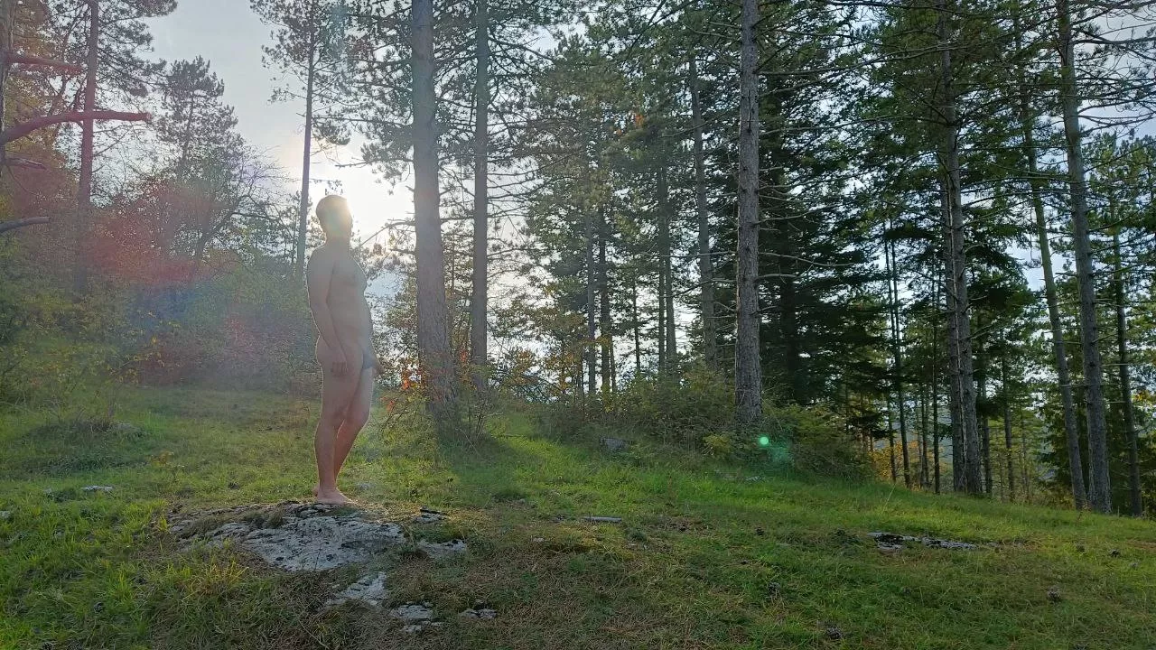 one with nature!!!