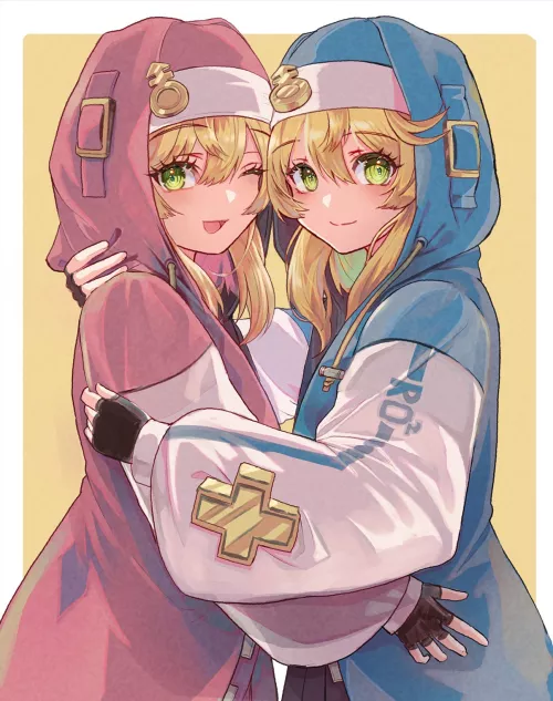 Pink or Blue. Which Bridget do you prefer? :3