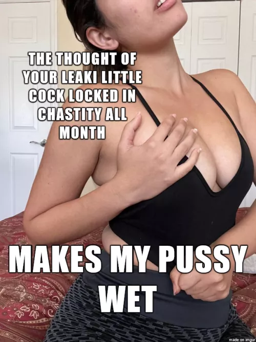 Wanna see how wet you make me?