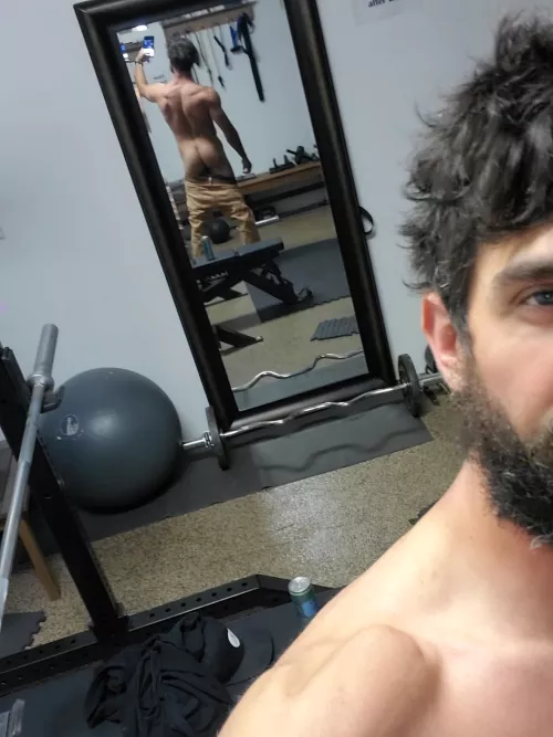 When your job had a gy[m]! And HR watched you take these...