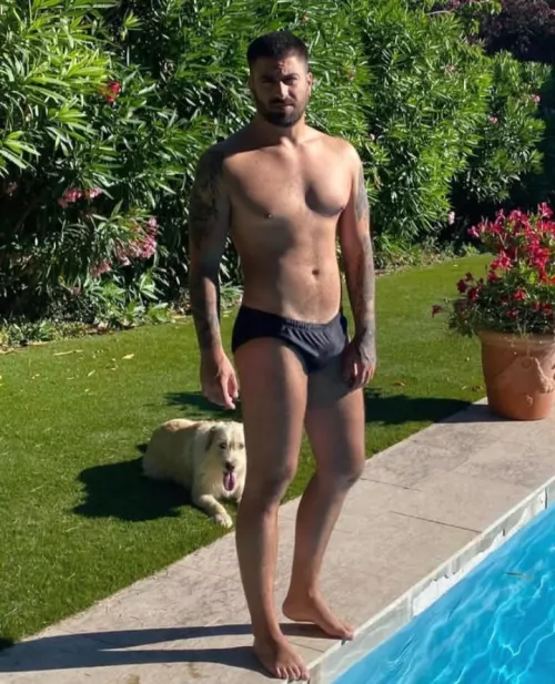 Would it be bad if my dog Join me in the pool?