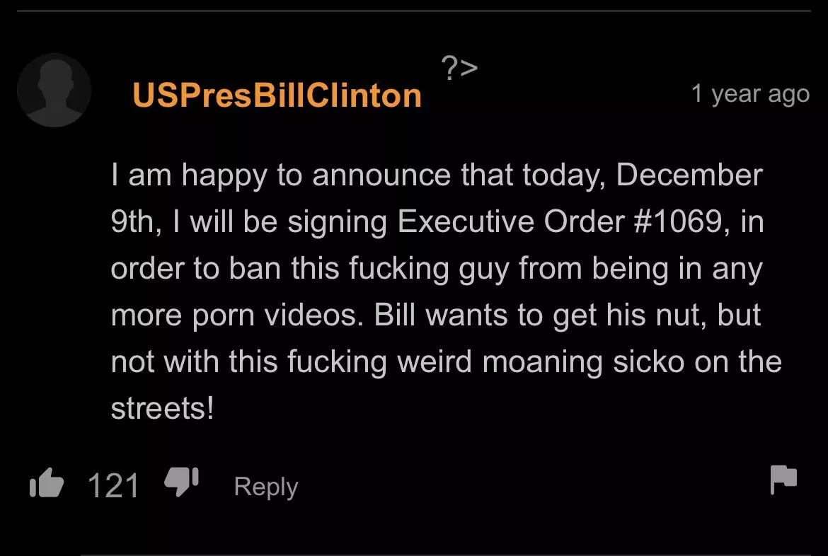 wouldn’t even be suprised if it were really bill