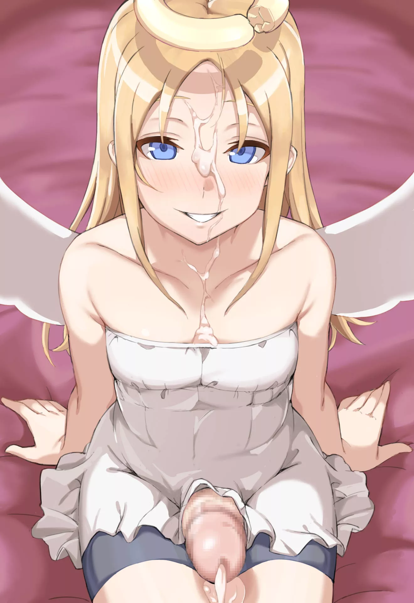 Crimvael Happy To Be Covered In Cum (Himesamaiove) [Ishuzoku Reviewers ]