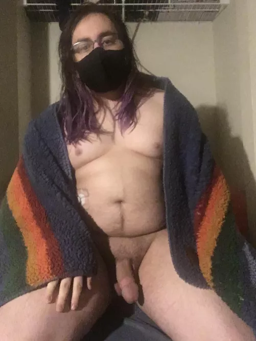 It’s getting cold out there so why not come under this blanket with me