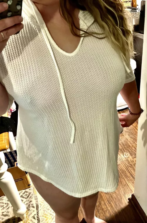 Lounging in my new hoodie 😉