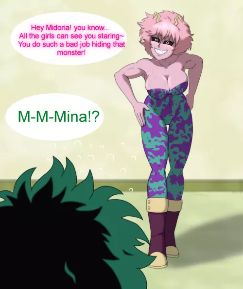Mina teasing (VeggiePun)