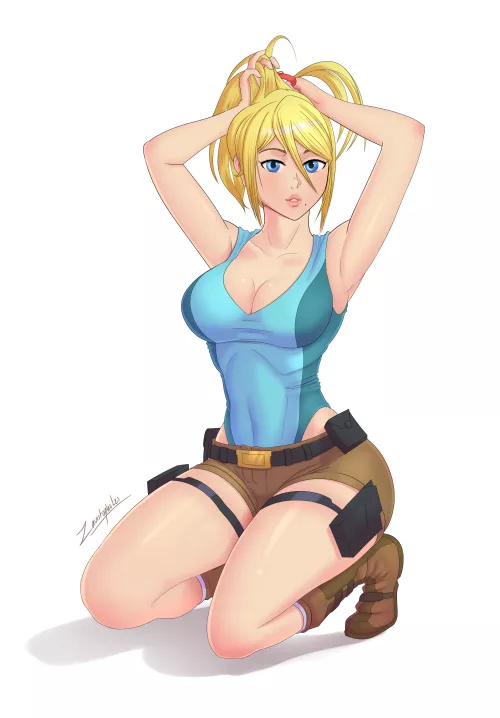 Samus Aran: Tomb Raider (Zavistopheles) [Metroid]