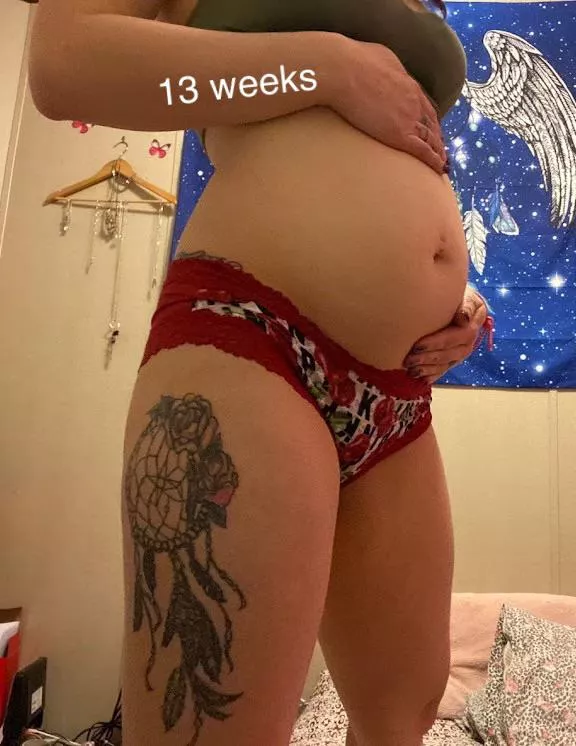 13 weeks down.. can’t wait to keep getting bigger