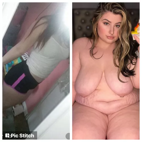 140 pound gain😅😅😅