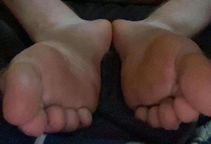 19M. Huge soles for you to rub. Love comparing with tiny feet 😈