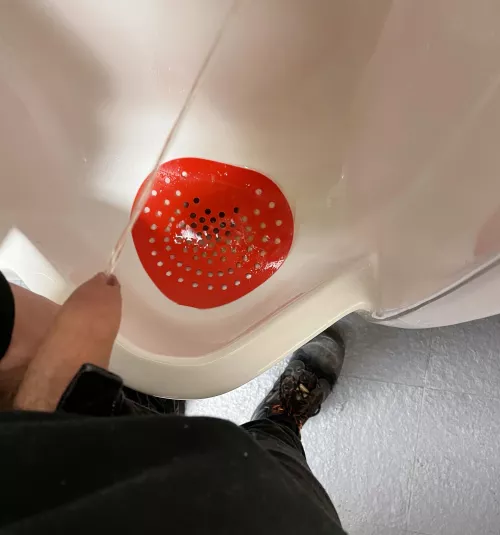 [21] Had to take a break from driving the forklift at work to drain the snake 😜