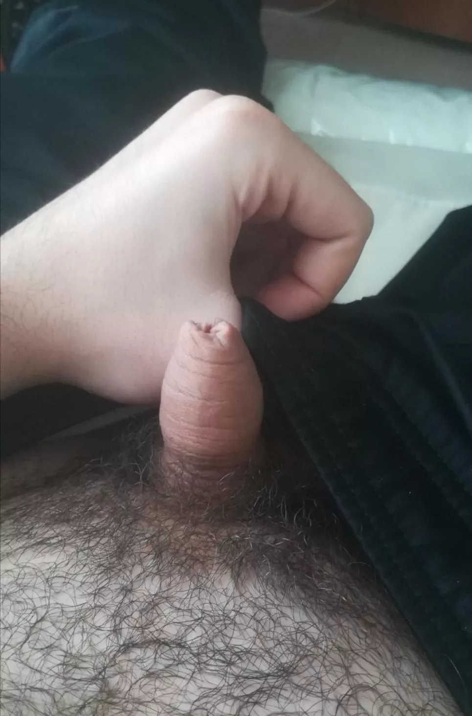 [21] when your hairs are longer than your cock 😅