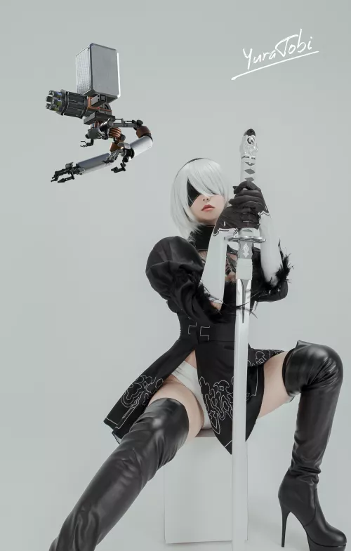 2B From Nier Automata - by Yuratobii
