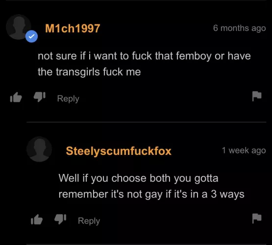 3 way not gay