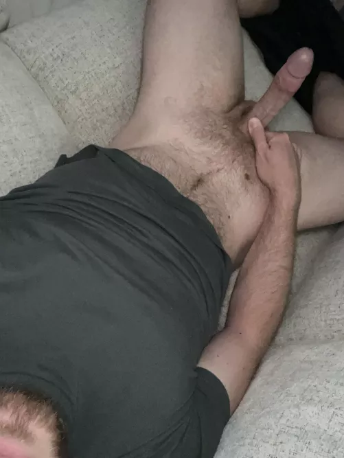 (35) It’s a big couch, but I think I know where you’re sitting