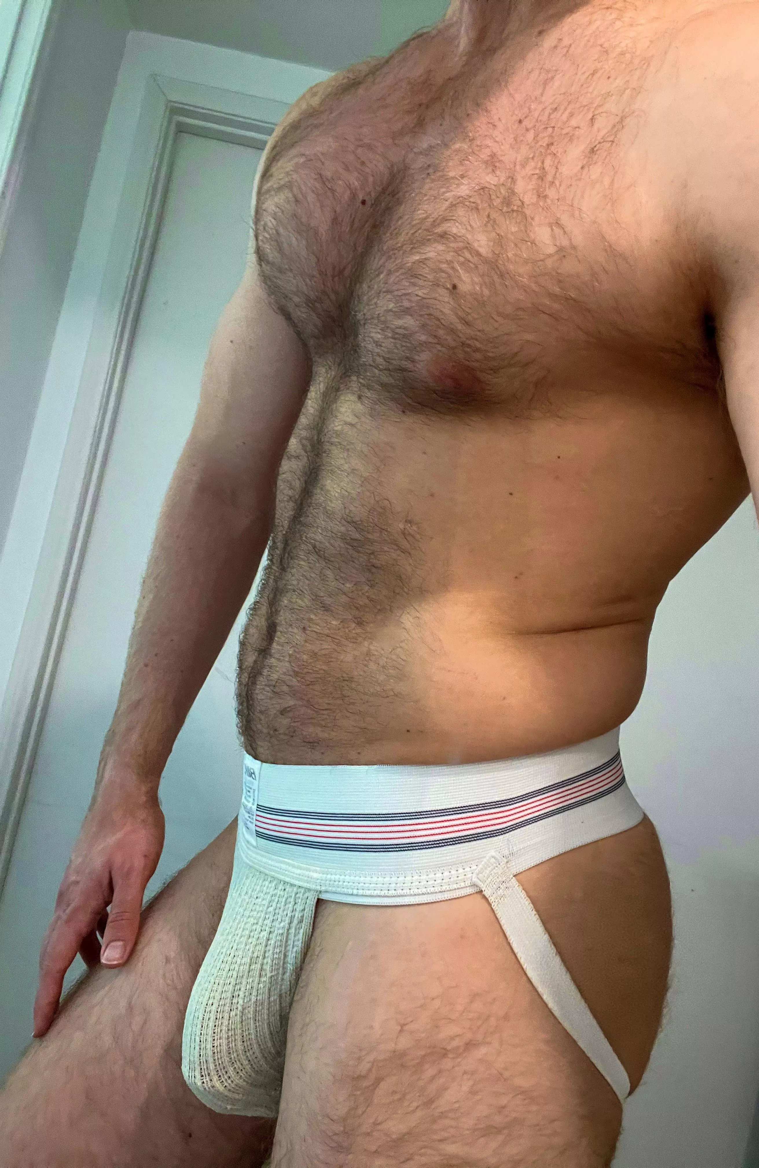[35] Jockstrap from my college days still fits like a glove 💪🏼